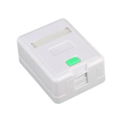 Gniazdo natynkowe keystone 1xRJ45 niewyposażone