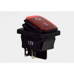 PRZEŁ.<102> IP65 CZERWONY 12V