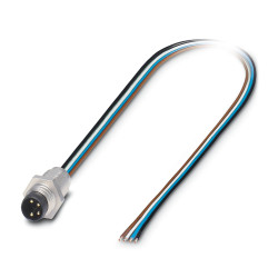 Przewód czujnik-siłownik Złącze A M8 liczba rdzeni 4 długość 500mm Rodzaj A Męskie