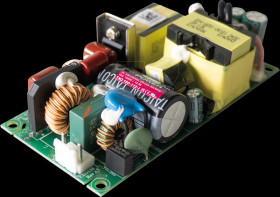 TXO 150-112-J AC/DC power supply, 150 W, 90-264 VAC, 12 VDC/12.5 A, open frame