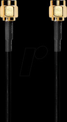 CSGL02000BK20 Antenna cable, SMA plug / SMA plug, 2 m