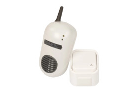 Dzwonek bezprzewodowy BULIK 230V zestaw hermetyczny zasięg 150m DRS-982H SUN10000006
