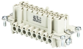 Wkładka złącza żeńskiego 70.400.0640.0 Wieland Electric Łączna ilość styków 6 10 szt.