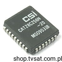 CAT28C256N-20 256Kbit EEPROM SMD-PLCC32 CSI USED