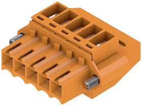 Weidmüller Obudowa złącza pin żeńskiego na kabel Ilość pinów 5 Wymiary siatki: 3.5 mm 1639040000 72 szt.