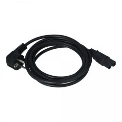 Kabel zasilający OMY do serwera z wtyczką IEC C15 10A czarny 3m