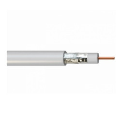 Przewód sat. Cu biały YWDXpek 75-1,15/5,0 CET