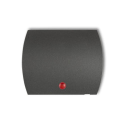 Klawisz z oczkiem do łączników serii TREND i LOGO grafitowy 11KZO