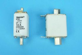 NT00-10 10A 500V gG ZWŁ.TRACON BEZP.