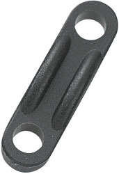 TRU COMPONENTS TC-10820728 Zabezpieczenie przed wyrwaniem WCC-140BK, (D x S x W) 20 x 5.4 x 4.3 mm, poliamid 6.6, 1000 s