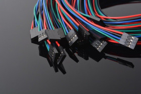 70cm Female-Female 4-pin Cables for RepRap 3D Printer Sensors