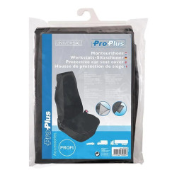 Pokrowiec ochronny warsztatowy na fotel czarny uniwersalny