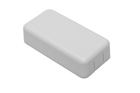Obudowa uniwersalna Plastikowy 1551SNAP 80 mm 40 mm wys. zew. 20 mm Hammond IP30 Biały Biały