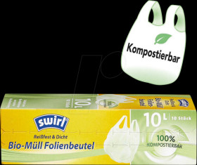 2093954006 Swirl organic waste bag, 10 pcs, 10 litres
