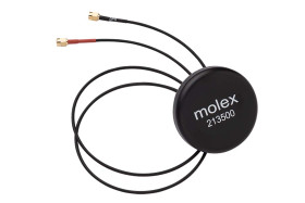 Wielokierunkowy Antena GPS 213500-0500 Przewlekany/przykręcany, SMA Krążek, Molex 3.73dBi