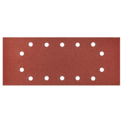 Papier ścierny 115x280mm K240 5szt. z otworami 55H734
