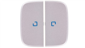 Valena Allure Klawisze Łącznika Świecznikowego Z Podświetleniem Led Aluminium...