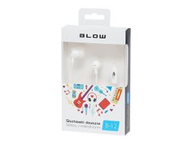 Słuchawki BLOW B-12 WHITE douszne