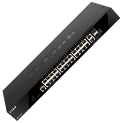 D-Link DGS-1520-28 Layer 3 Stackable Smart Managed Switch, 24x