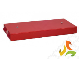 Puszka przeciwpożarowa PIP-7A 114x30x286 mm prostokątna E90 przelotowa 10x2x4 mm2 IP20 czerwona 84627616 SIMET