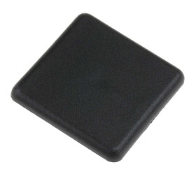 Zaślepka pasuje do rowka 8mm Czarny Zatyczka Nylon pasujący profil 40 x 40 mm