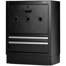 Draper 23754 BUNKER&#xAE; Modular Floor Reel Cabinet, 2 Drawer, 680mm