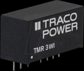 TMR 3-2411WI DC/DC converter TMR 3WI series, 3 W, 9-36/5.0 VDC, SIP