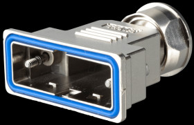 15-004820 D-sub hood, 15-pin, metallised plastic