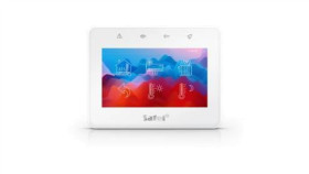 Satel Manipulator Z Ekranem Dotykowym 4,3 Cale Int-Tsg2r-W Biały