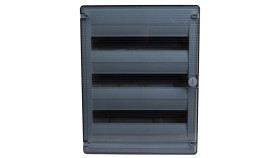 Rozdzielnica Modułowa 3X18 Natynkowa Ip40 Golf (Drzwi Transparentne) Vs318td