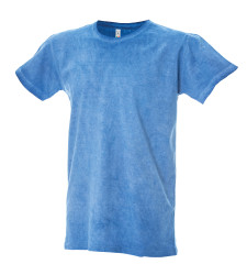 T-shirt, Królewski niebieski, Bawełna 100%, S, Krótki