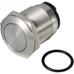 TRU COMPONENTS TC-13224188 Pushbutton Switch 36 V 2 A 1 x Off/(On) Latch IP65