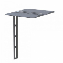 Półka ścienna na DEKODER DVB-T2, Odtwarzacz Blue-ray/DVD max 3kg D-52 ART - dualny montaż