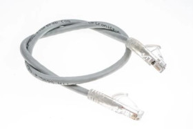 Kabel kat. 5e U/UTP Szary 500mm