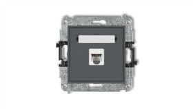 Mini Gniazdo Telefoniczne Pojedyncze 1Xrj11 4-Stykowy Beznarzędziowe...