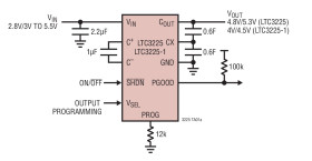 150mA Supercapacitor Charger