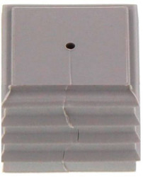 CONTA-CLIP 28562.6 Element uszczelniający KDS-DE 1,5-2 GR, (D x S x W) 20.3 x 20.3 x 17.7 mm, termoplastyczny elastomer,