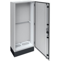 Obudowa natynkowa 550x1850x275 + cokół 200 mm drzwi metal IP55/I univers FR22E2 HAGER