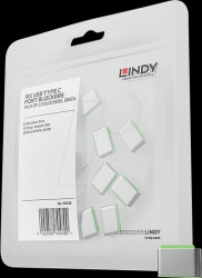 40438 USB-C port lock (10x locks), green
