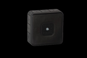 Puszka natynkowa pusta 12 wlotów VIPLAST VP-31 CZARNA IP55 85x85x37mm 031-05