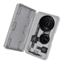 Zestaw otwornic do drewna i płyt kartonowo-gipsowych 11 szt. (41-002)