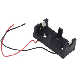 Takachi CR123AR Battery Tray Robust Holder 1xCR123A Nickel-Plated Contacts