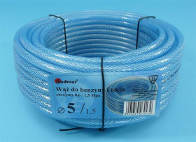 5mm WĄŻ DO BENZYNY ZBRO.3-WARSTWOWE PCV
