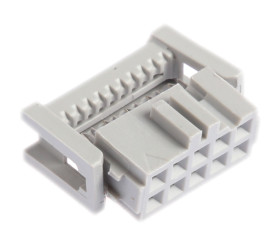 Złącze IDC 10-pinowe 2-rzędowe raster: 2.54mm Żeński Montaż na kablu 3M