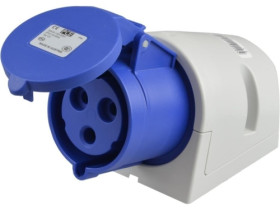 123-6 gniazdo zasilające natuynkowe AC; 32A; 230Vac