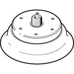 Pneumatyczna przyssawka i chwytak podciśnieniowy śr: 80mm Festo Kauczuk M10