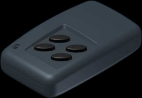 ABS enclosure, (L x W x H) 55 x 43.7 x 14 mm, dark gray, IP40, 111244