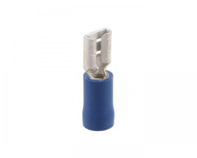 Nasuwka izolowana NI 4,8-2,5/0,8 PCV niebieska E10KN-03 /100szt./