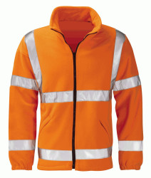 Gladiator Hi Viz Orange Fleece Jacket