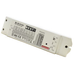 BLP25-01AC-CC-CV radiowy odbiornik ściemniacz taśm LED z zasilaczem 50W